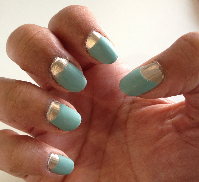 Illustration for article titled Nail Art Success (ish)!